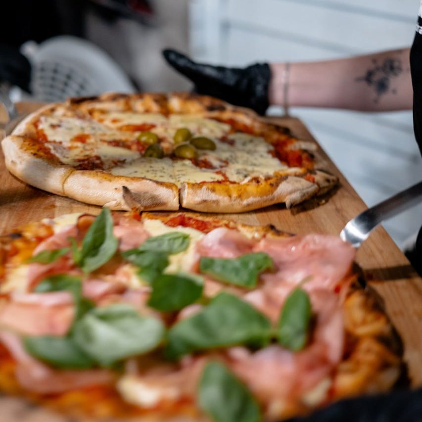 Detalle de la pizza